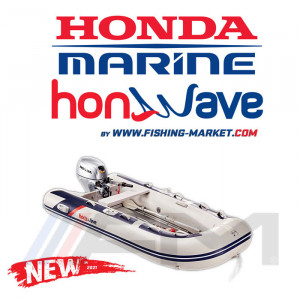 HONDA HonWave T30 AE3 - Надуваема моторна лодка с алуминиево дъно и надуваем кил 297 cm